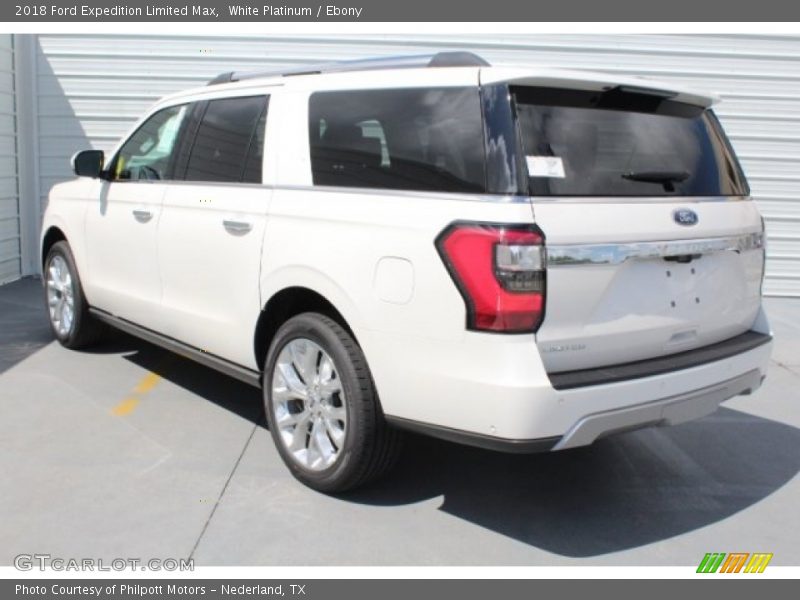 White Platinum / Ebony 2018 Ford Expedition Limited Max