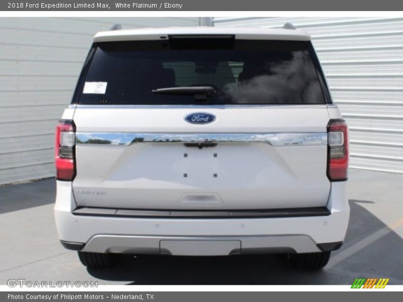 White Platinum / Ebony 2018 Ford Expedition Limited Max
