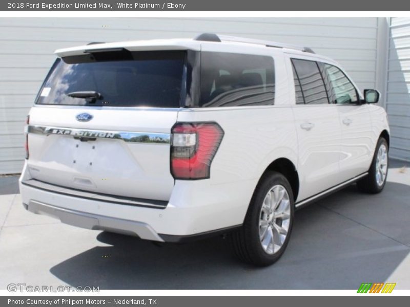 White Platinum / Ebony 2018 Ford Expedition Limited Max