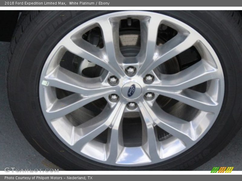White Platinum / Ebony 2018 Ford Expedition Limited Max