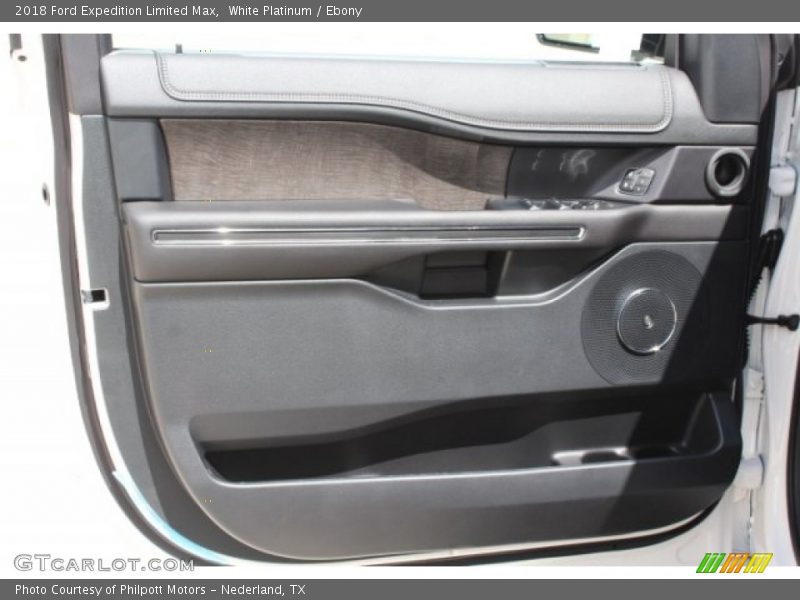 White Platinum / Ebony 2018 Ford Expedition Limited Max