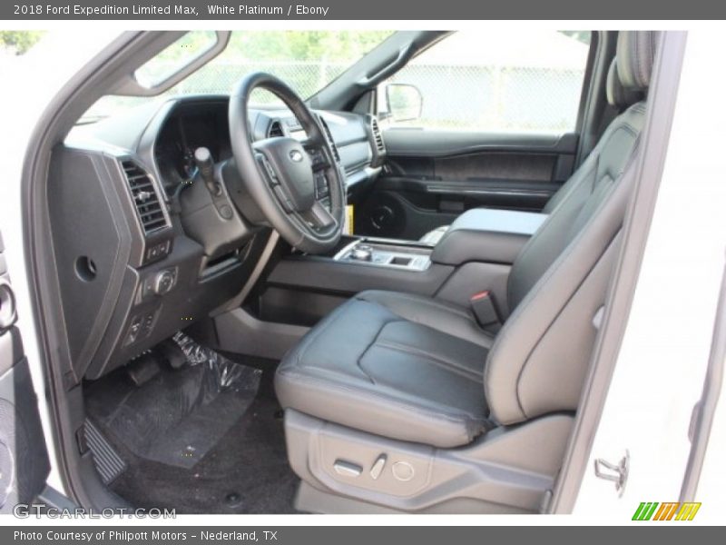 White Platinum / Ebony 2018 Ford Expedition Limited Max