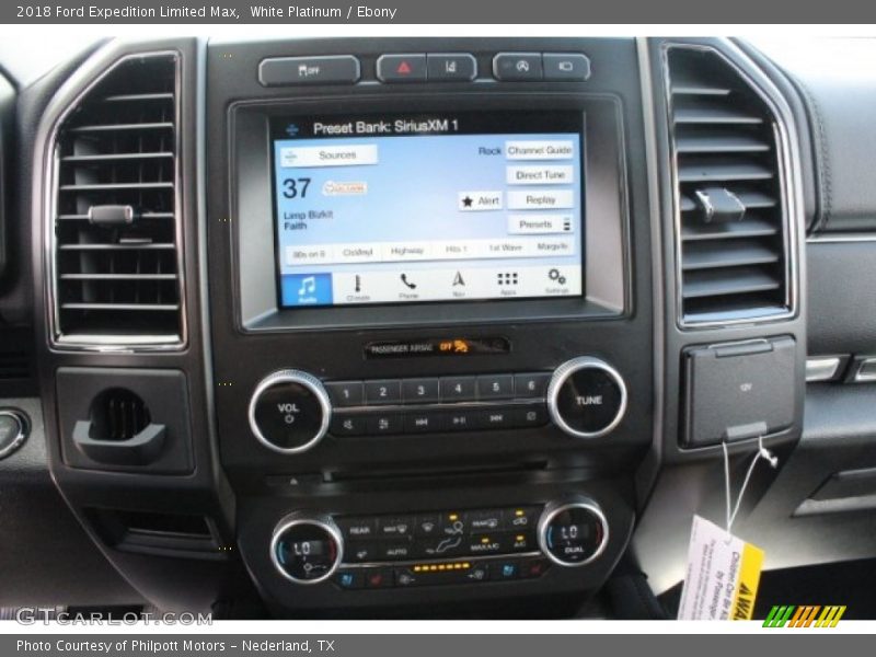 White Platinum / Ebony 2018 Ford Expedition Limited Max
