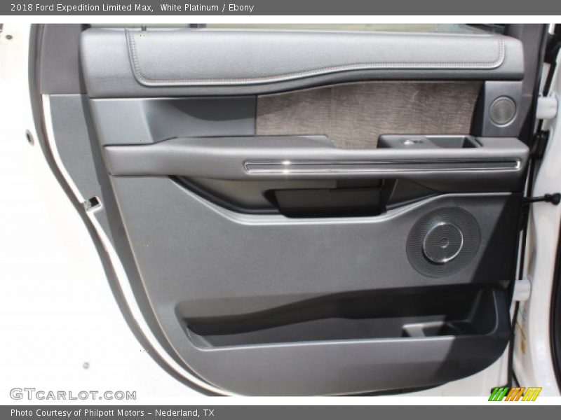 White Platinum / Ebony 2018 Ford Expedition Limited Max