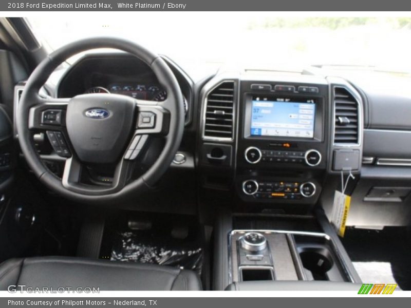 White Platinum / Ebony 2018 Ford Expedition Limited Max