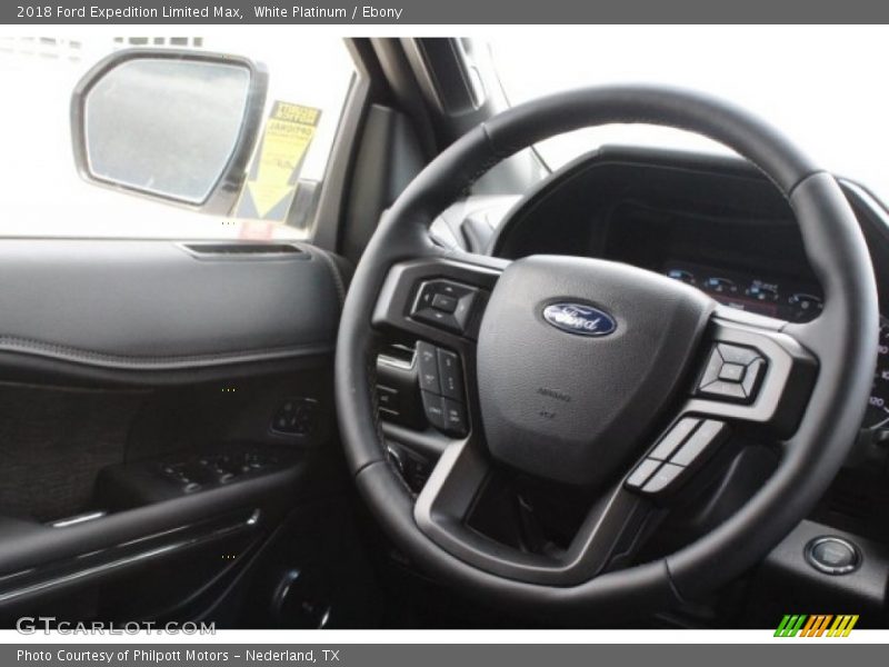 White Platinum / Ebony 2018 Ford Expedition Limited Max
