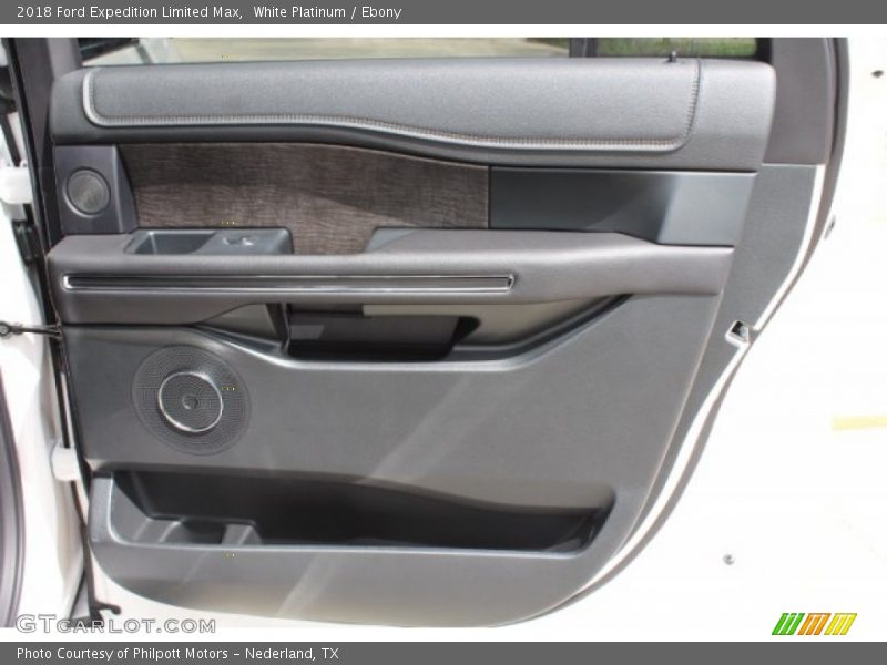 White Platinum / Ebony 2018 Ford Expedition Limited Max