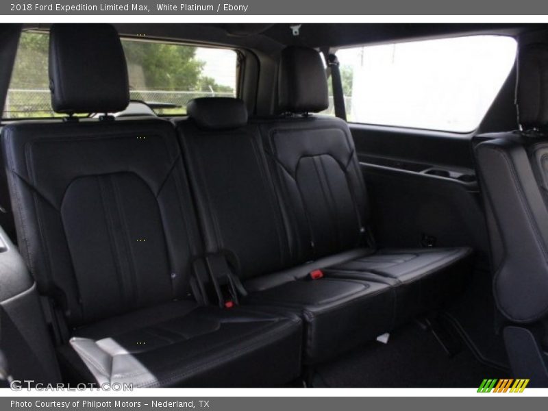 White Platinum / Ebony 2018 Ford Expedition Limited Max
