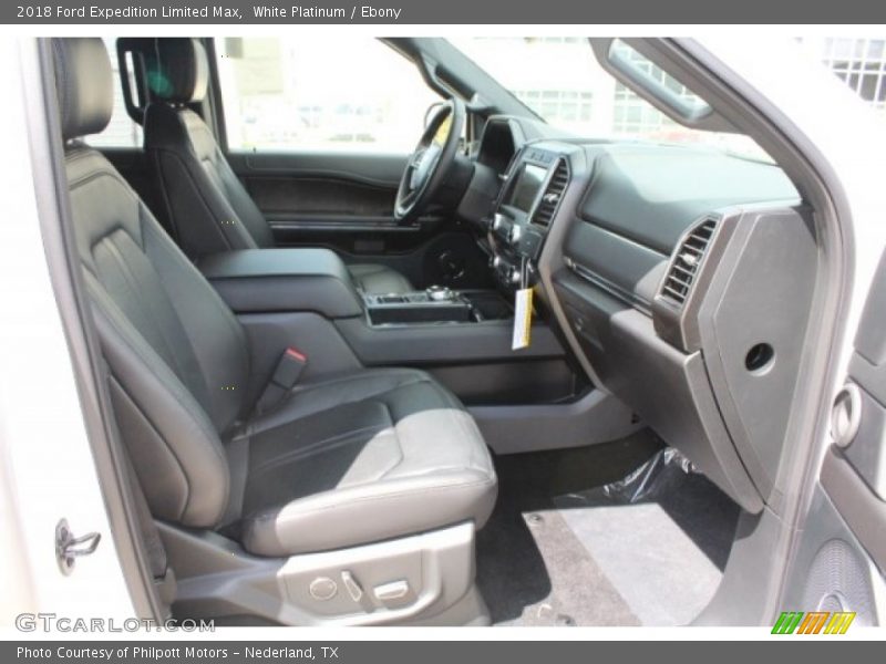 White Platinum / Ebony 2018 Ford Expedition Limited Max