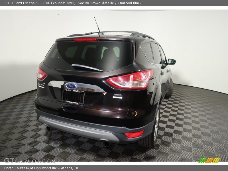 Kodiak Brown Metallic / Charcoal Black 2013 Ford Escape SEL 2.0L EcoBoost 4WD