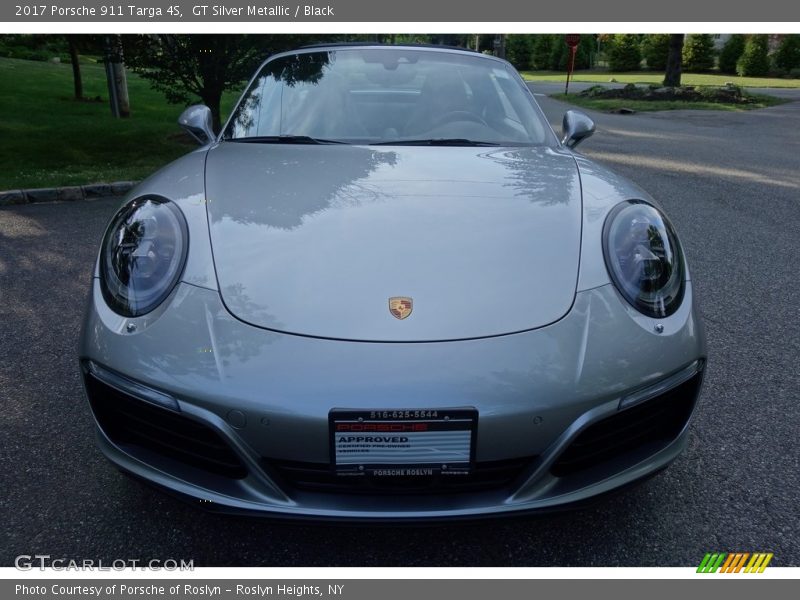 GT Silver Metallic / Black 2017 Porsche 911 Targa 4S
