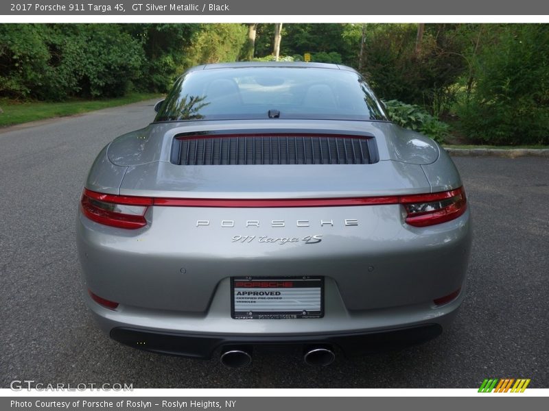 GT Silver Metallic / Black 2017 Porsche 911 Targa 4S
