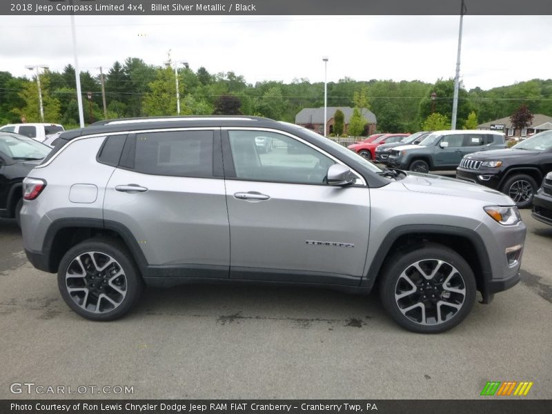 Billet Silver Metallic / Black 2018 Jeep Compass Limited 4x4