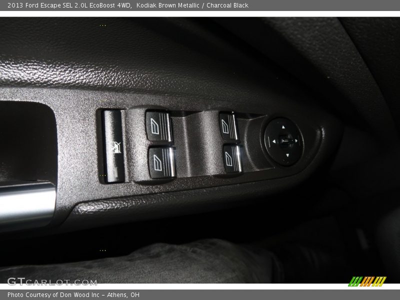 Kodiak Brown Metallic / Charcoal Black 2013 Ford Escape SEL 2.0L EcoBoost 4WD