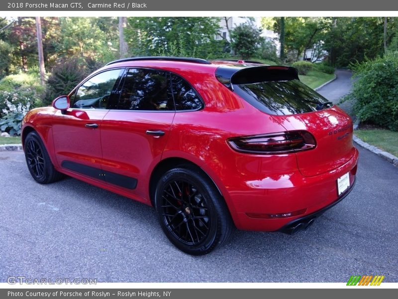 Carmine Red / Black 2018 Porsche Macan GTS