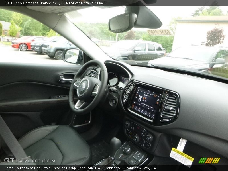 Billet Silver Metallic / Black 2018 Jeep Compass Limited 4x4