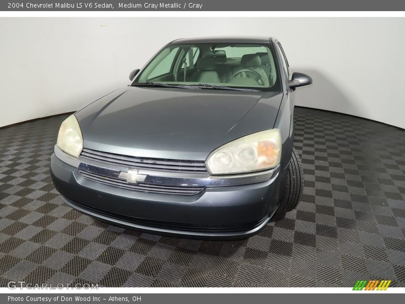 Medium Gray Metallic / Gray 2004 Chevrolet Malibu LS V6 Sedan