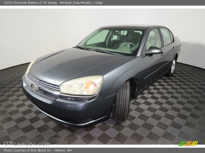 Medium Gray Metallic / Gray 2004 Chevrolet Malibu LS V6 Sedan