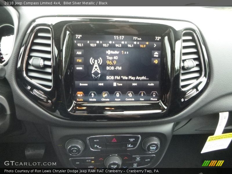 Billet Silver Metallic / Black 2018 Jeep Compass Limited 4x4