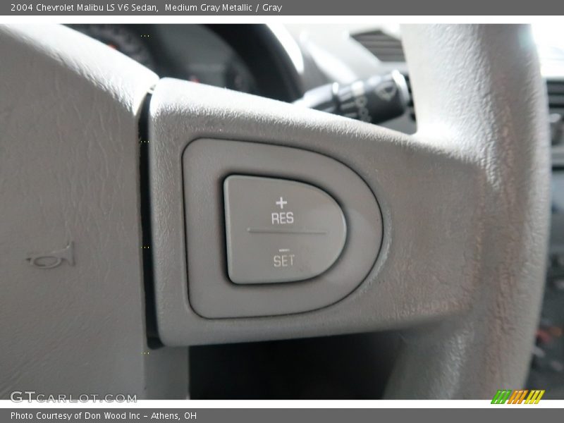 Medium Gray Metallic / Gray 2004 Chevrolet Malibu LS V6 Sedan