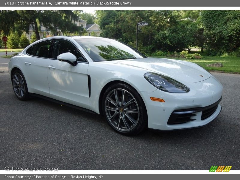 Front 3/4 View of 2018 Panamera 4