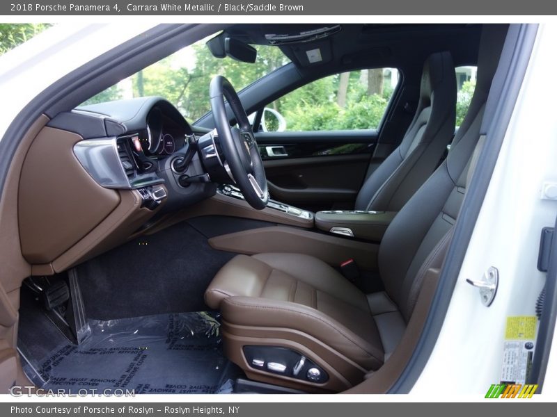 Front Seat of 2018 Panamera 4