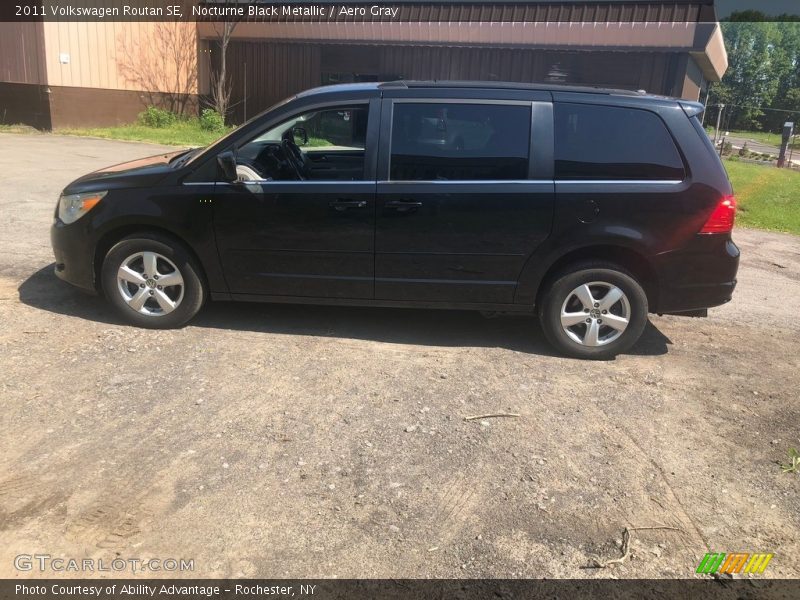 Nocturne Black Metallic / Aero Gray 2011 Volkswagen Routan SE