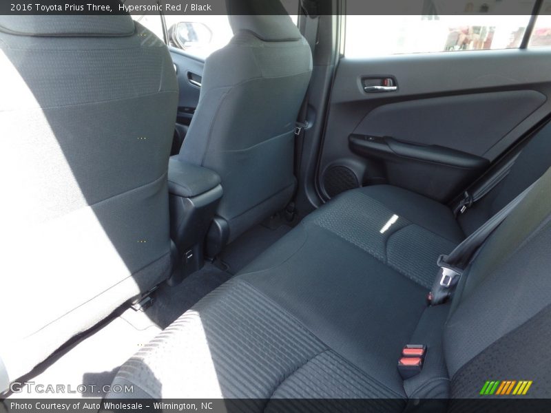 Hypersonic Red / Black 2016 Toyota Prius Three