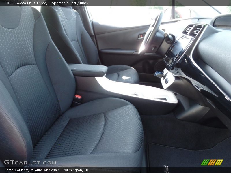Hypersonic Red / Black 2016 Toyota Prius Three