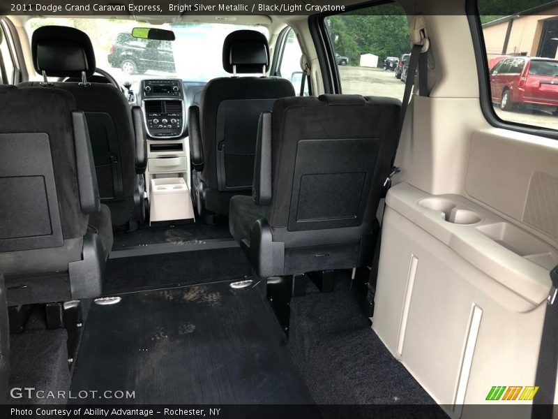 Bright Silver Metallic / Black/Light Graystone 2011 Dodge Grand Caravan Express