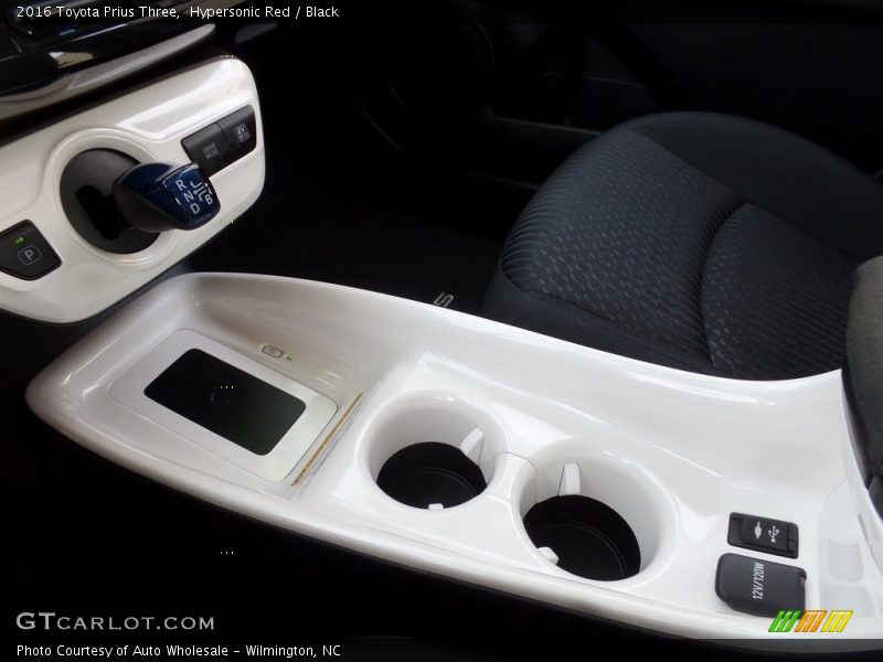 Hypersonic Red / Black 2016 Toyota Prius Three