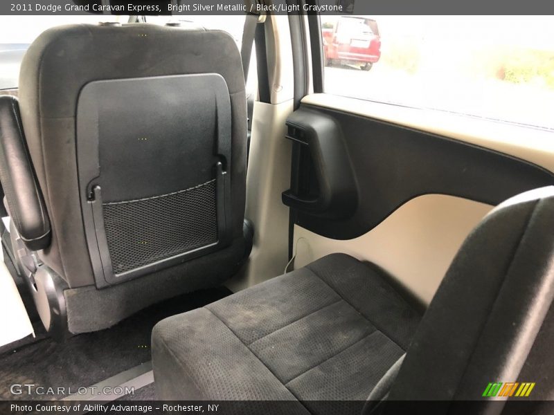 Bright Silver Metallic / Black/Light Graystone 2011 Dodge Grand Caravan Express