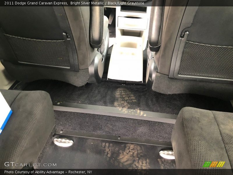 Bright Silver Metallic / Black/Light Graystone 2011 Dodge Grand Caravan Express