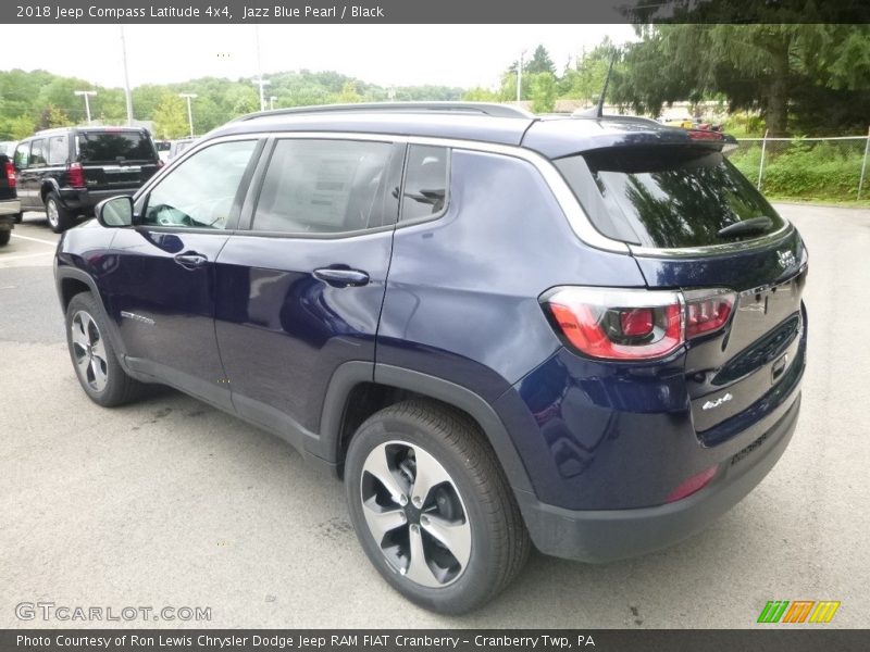Jazz Blue Pearl / Black 2018 Jeep Compass Latitude 4x4