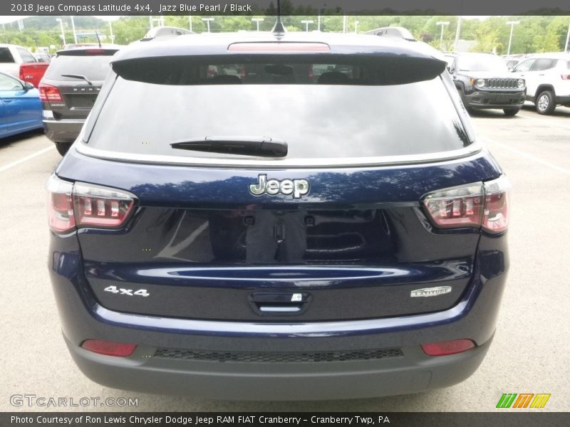 Jazz Blue Pearl / Black 2018 Jeep Compass Latitude 4x4