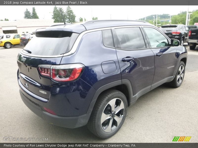 Jazz Blue Pearl / Black 2018 Jeep Compass Latitude 4x4