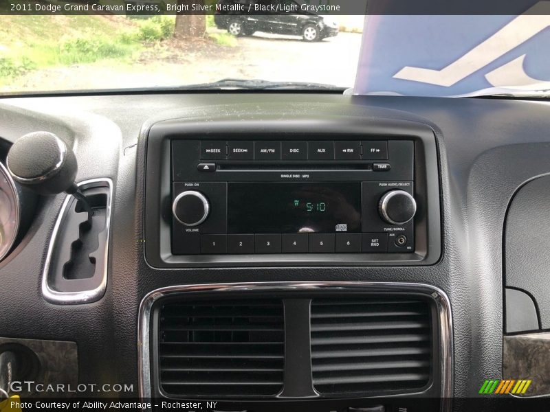 Bright Silver Metallic / Black/Light Graystone 2011 Dodge Grand Caravan Express