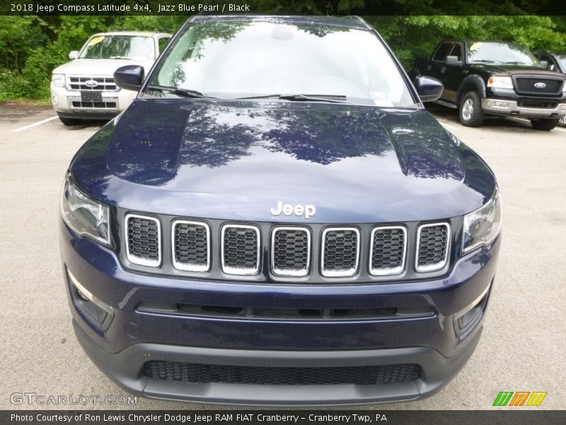 Jazz Blue Pearl / Black 2018 Jeep Compass Latitude 4x4