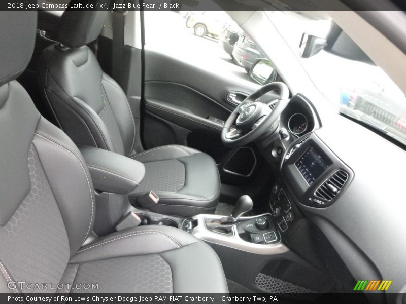 Jazz Blue Pearl / Black 2018 Jeep Compass Latitude 4x4