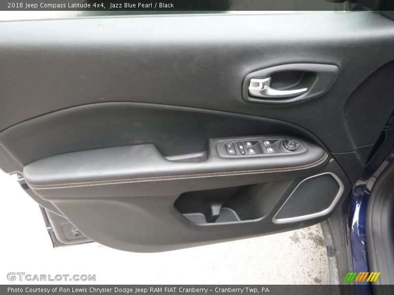 Jazz Blue Pearl / Black 2018 Jeep Compass Latitude 4x4