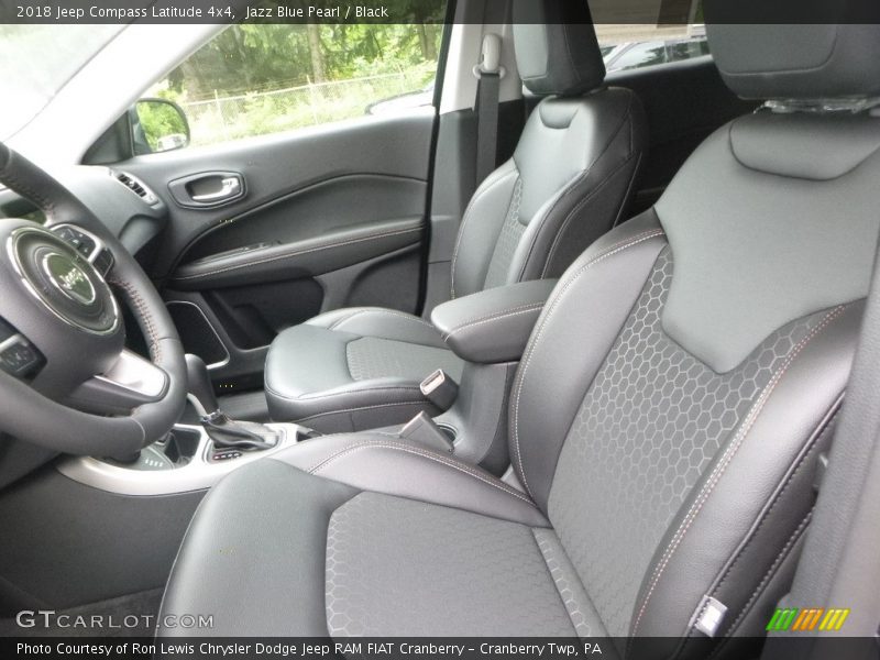 Jazz Blue Pearl / Black 2018 Jeep Compass Latitude 4x4
