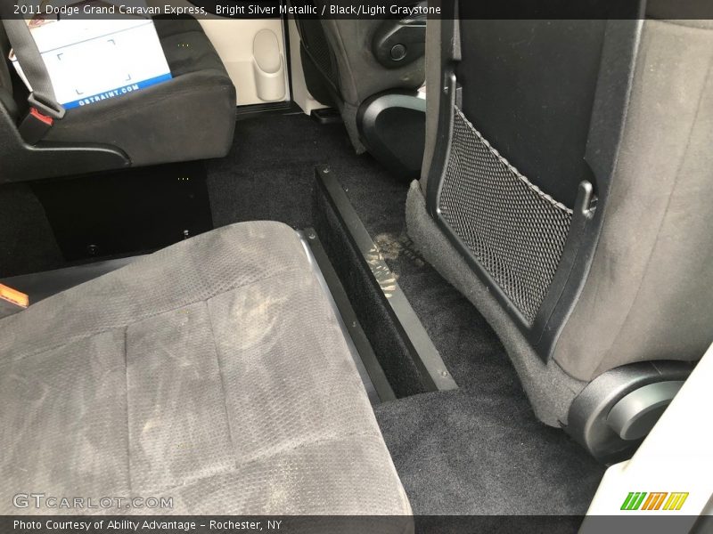 Bright Silver Metallic / Black/Light Graystone 2011 Dodge Grand Caravan Express