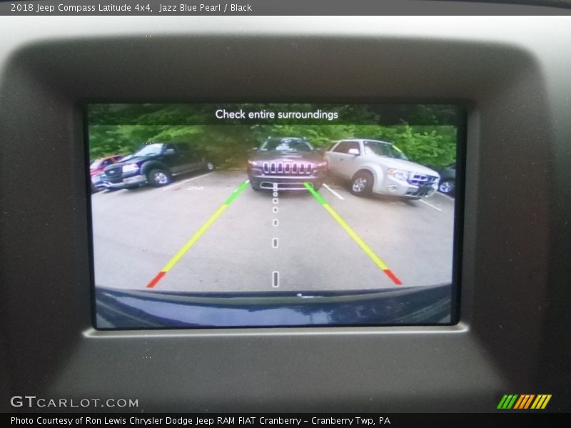 Jazz Blue Pearl / Black 2018 Jeep Compass Latitude 4x4