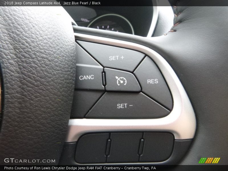 Jazz Blue Pearl / Black 2018 Jeep Compass Latitude 4x4