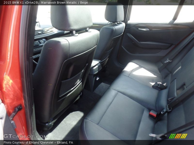 Marrakesh Brown Metallic / Beige 2015 BMW X1 xDrive28i