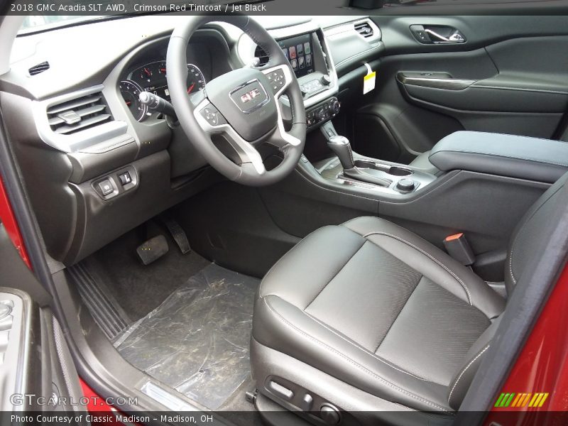 Crimson Red Tintcoat / Jet Black 2018 GMC Acadia SLT AWD