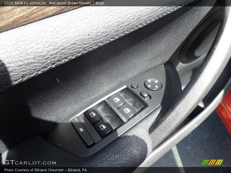 Marrakesh Brown Metallic / Beige 2015 BMW X1 xDrive28i