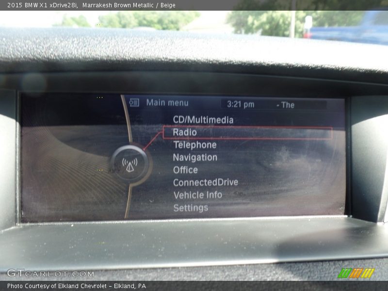 Marrakesh Brown Metallic / Beige 2015 BMW X1 xDrive28i