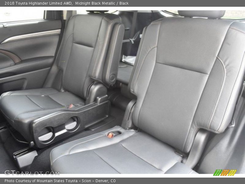 Midnight Black Metallic / Black 2018 Toyota Highlander Limited AWD