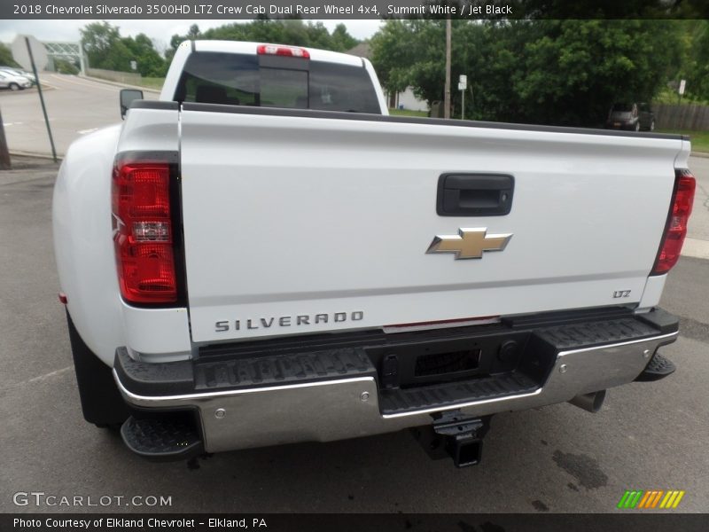 Summit White / Jet Black 2018 Chevrolet Silverado 3500HD LTZ Crew Cab Dual Rear Wheel 4x4